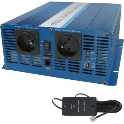 Carspa SK2000 24V/230V 2000W USB