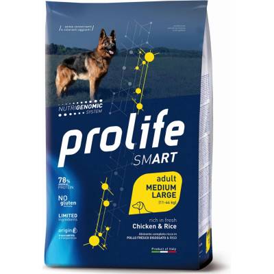 Prolife Dog Smart Adult Medium/Large Chicken & Rice 12 kg