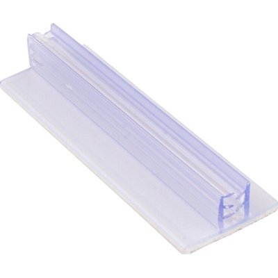 Traiva s.r.o. Lamelový držák tabulek Verze: L1, rozměr: 75 x 26 mm, štěrbina pro tabulku max 1,8 mm - Kód: 08789