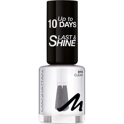 Manhattan Last&ShineLlak na nehty 010 CLEAR, 8ml