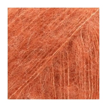 DROPS Design Brushed Alpaca Silk Uni Colour 22 Pale Rust Плетива прежда (109822)
