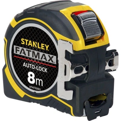 STANLEY Ролетка противоударна с магнит 8м, Stanley FatMax Autolock (XTHT0-33501)