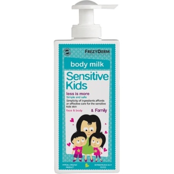 FREZYDERM Овлажняваща емулсия за лице и тяло , Frezyderm Sensitive Kids Face & Body Milk 200ml