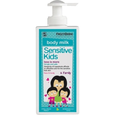 FREZYDERM Овлажняваща емулсия за лице и тяло , Frezyderm Sensitive Kids Face & Body Milk 200ml