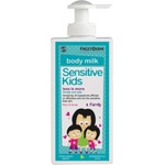 FREZYDERM Овлажняваща емулсия за лице и тяло , Frezyderm Sensitive Kids Face & Body Milk 200ml