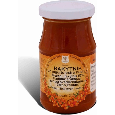 Cvrčok Rakytník do jogurtu extra hustý 210 g