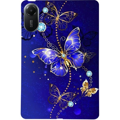 Vsetkonamobil 117242 ART TPU Ochranný kryt pre Xiaomi Redmi Pad 2 BLUE BUTTERFLY