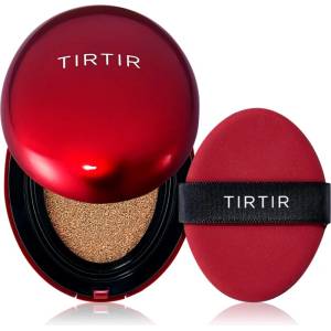 TIRTIR Mask Fit Red Cushion Mini дълготраен грим в гъбичка цвят 28N Oat 4.5 гр