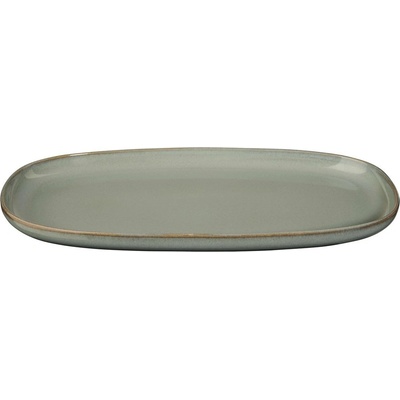 ASA Selection Talíř oválný SAISONS EUCALYPTUS 31cm šedozelený