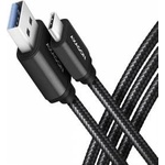 AXAGON USB-A USB Cable - USB-C 1.5 m Black (BUCM3-AM15AB)