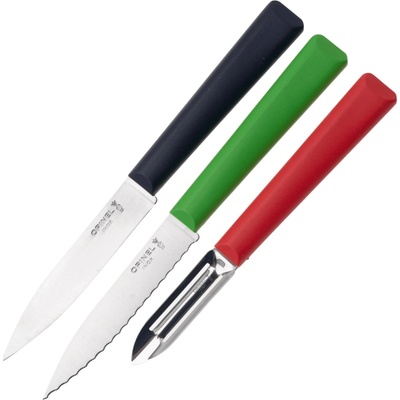 Opinel Sada Kuchyňských nožů Trio Essentiels N°312 2 nože + škrabka