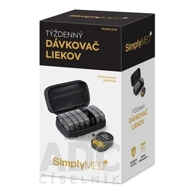 SimplyMED Týždenný dávkovač cestovný L018