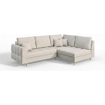 ROPEZ Кремав ъглов диван (десен ъгъл) Ariella - Ropez (Ariella Prawa tk. Cashmere 01)