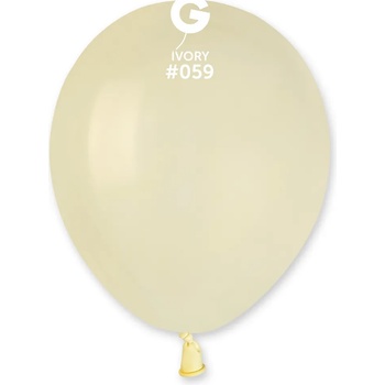 Image 1 of Gemar Балон пастел слонова кост 13 см