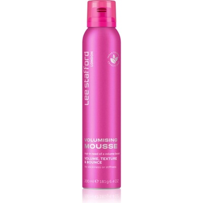 Lee Stafford Styling Volumising Mousse пяна втвърдител за богат обем 200ml