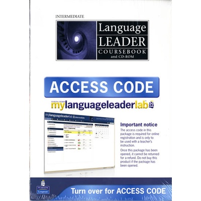 Language Leader Intermediate Coursebook w/ CD-ROM/LMS/Access Card Pack - David Cotton