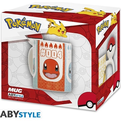 ABYstyle Hrnček PokémonKanto starters 3D Pokeball 460 ml