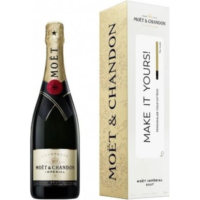 Moët & Chandon Impérial Brut Make It Yours 0,75 l (karton)