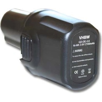 Image 1 of VHBW Батерия за DeWalt DC600, 3.6 V, 2.1 Ah (800104535)