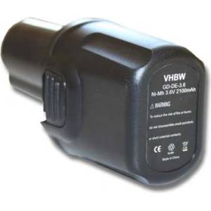 VHBW Батерия за DeWalt DC600, 3.6 V, 2.1 Ah (800104535)