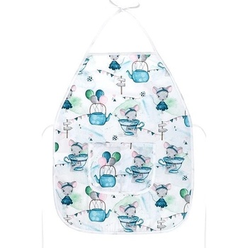 Bellatex Dětská zástěrka Modrá 37x47 cm