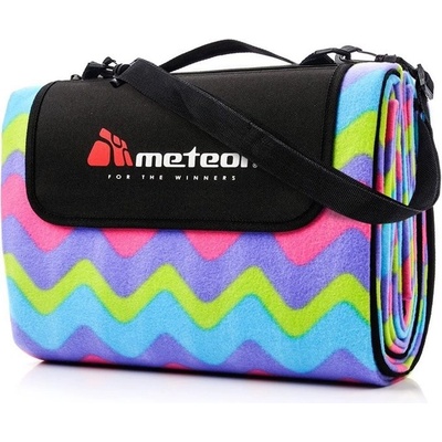 METEOR XL Pikniková deka 180 x 200 cm Cik-cak