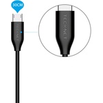 TeckNet Комплект 6 броя качествени microUSB кабели за устройства с microUSB порт - Tecknet PU036 6-pack microUSB Cables (30 см)