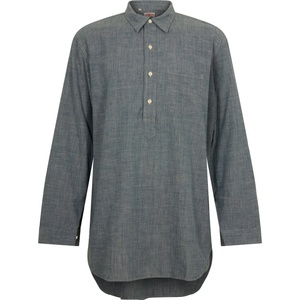 Levi's Риза Levis Men's Sunst Chambray Long Sleeve Plain Shirt - Broadway Indigo