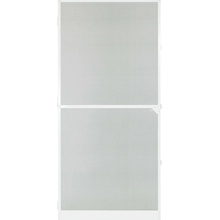 DEMA Dverová sieťka proti hmyzu s bielym hliníkovým rámom 95x210 cm