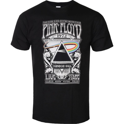 ROCK OFF Мъжка тениска Pink Floyd - Carnegie Hall Poster - ROCK OFF - PFTEE78MB