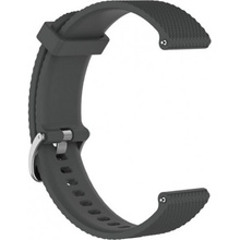 BStrap Silicone Bredon remienok na Garmin Vivoactive 4, dark gray SHU001C0609