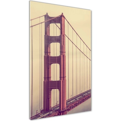 Vertikálny foto obraz sklenený Most San Francisco 50x100 cm