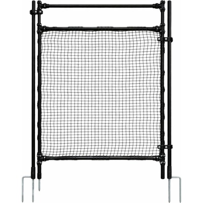 Brána pre univerzálne plotové siete, výška 90 cm, šírka 81 cm, nevodivá