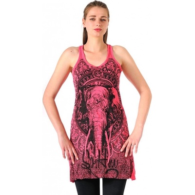 šaty Sure mini Slon růžová