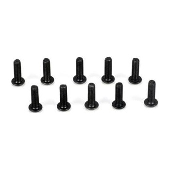 Team Losi Racing Винт TLR стомана шестостенна полукръгла глава M3x10mm (10)