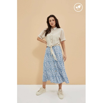 Moodo Лиоцелова пола с цветен принт Moodo Moodo | Sin | ЖЕНИ | XS