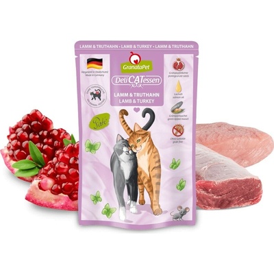 Granatapet DeliCATessen Lamb and turkey 85 g