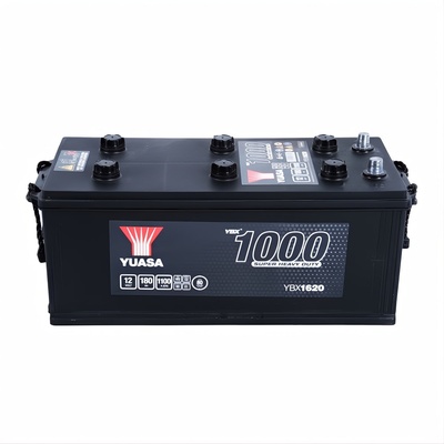 YUASA SHD 180Ah 1100A left+ YBX1000/YBX1620