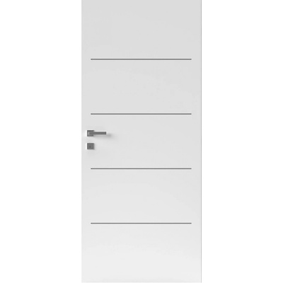 Naturel Ibiza alu pravé 90 cm bílé IBIZAALUCPLB90P