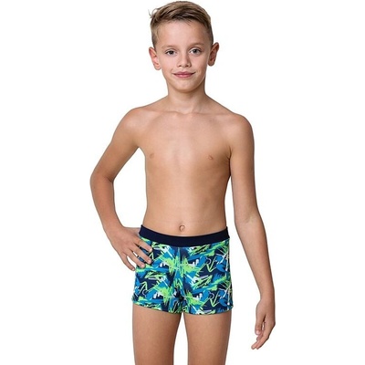 Maty chlapecké plavky graffiti modro-zelené – Zboží Dáma