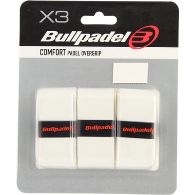 Bullpadel Comfort Padel Overgrip GB 1200 3 ks blanco