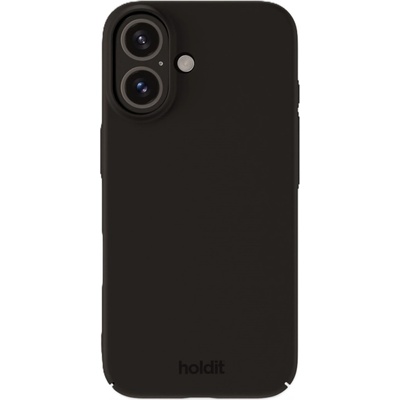 Holdit Калъф Holdit - Slim, iPhone 16 Plus, черен (7330985164996)