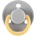 Lorelli Силиконова залъгалка с капаче Lorelli - Circle, 0 м+, Grey (10220750003)