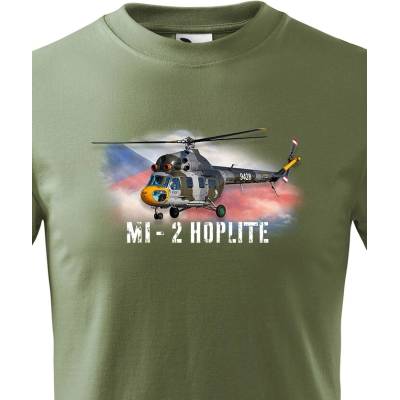 Dětské tričko Mi-2 Hoplite MilitaryCanvas Dětské tričko Bezvatriko.cz 3381