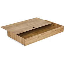 KLUPS úložný prostor pod postýlku AMELIA 120x60 Dub