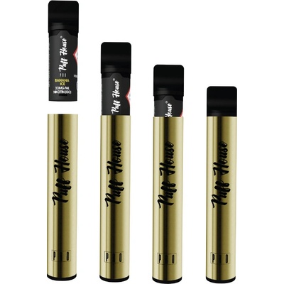 Puff House Pro Pod Kit 400 mAh Gold 1 ks
