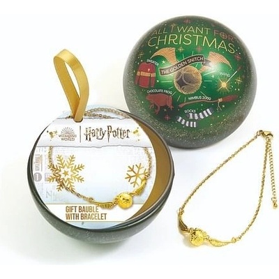 Carat Shop Vánoční koule Harry Potter s náramkem Zlatonka