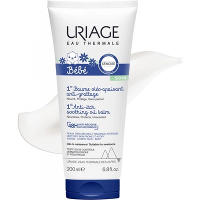 URIAGE BEBE ANTI-ITCH SOOTHING OIL BALM olejový balzam 200 ml