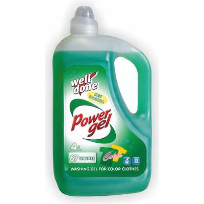 Well Done Power prací gel 67 PD 4 l