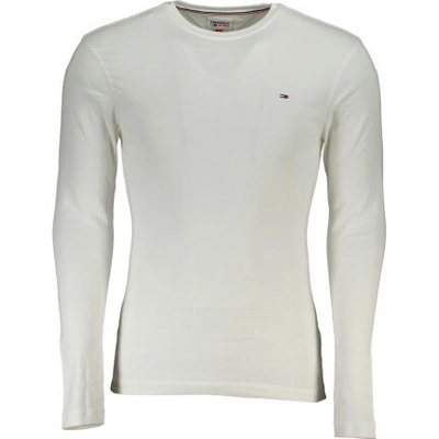 Tommy Hilfiger pánské tričko s dlouhým rukávem White